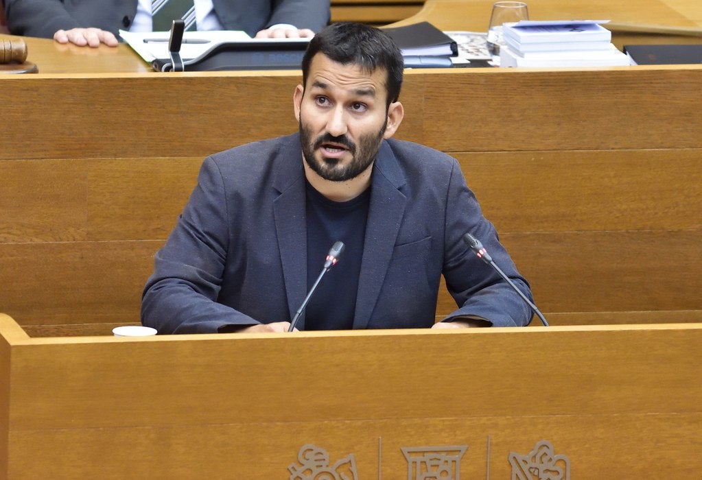 Marzà ha comparegut aquest dijous davant les Corts. / INMA CABALLER, CORTS