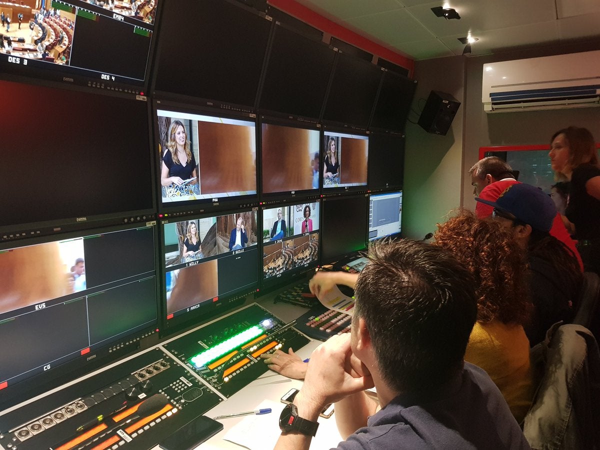 La programació de tardor-hivern augmenta el nombre d'espais informatius de producció pròpia que emet la cadena. / TWITTER CARMESINA FRANCH