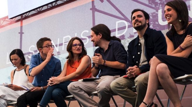 L'executiva de Compromís s'ha reunit aquest dilluns per a debatre sobre les polítiques d'aliances per al 10N. / PODEMOS