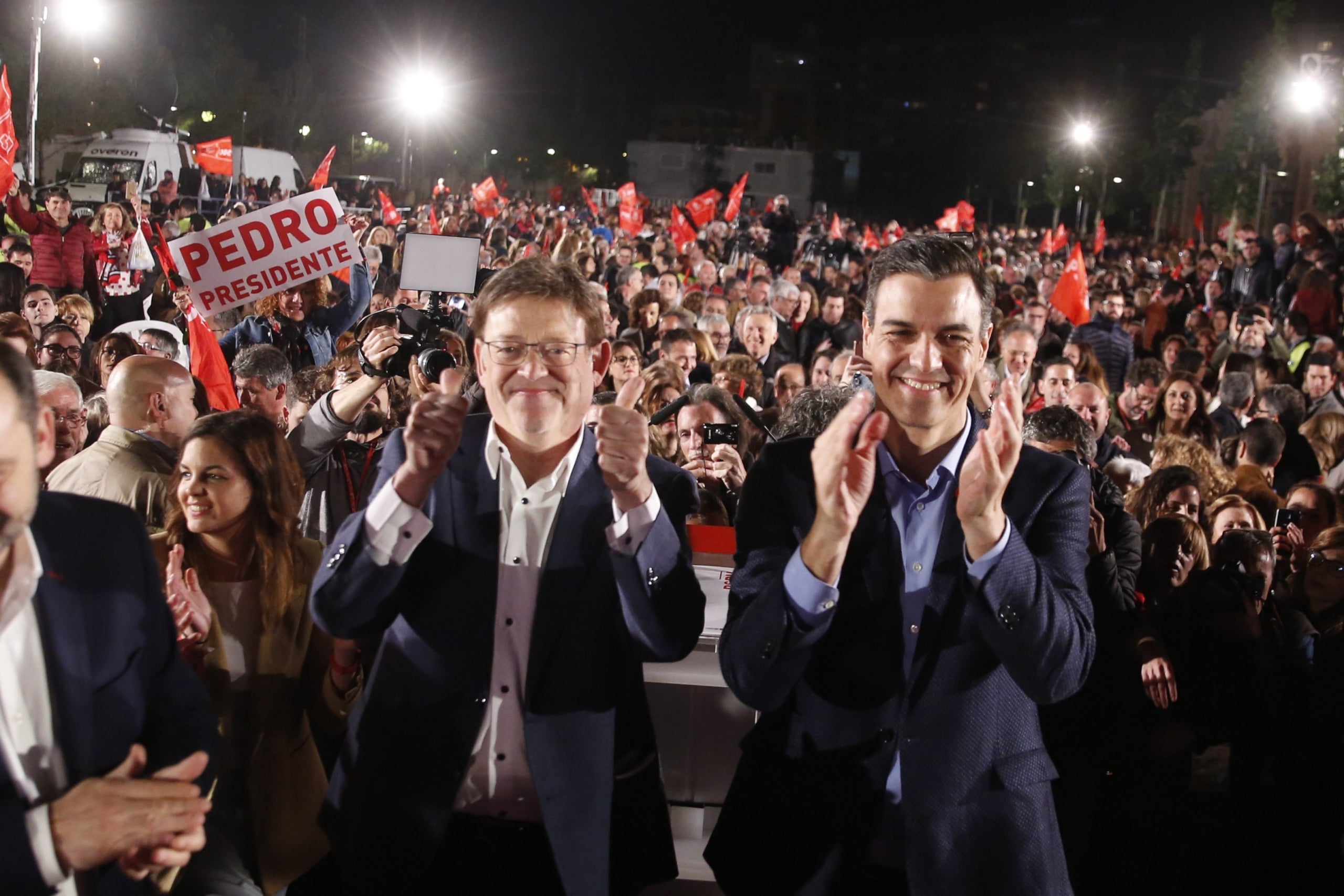 El míting tindrà lloc quan quede pràcticament un mes perquè comence oficialment la campanya, que arranca l'1 de novembre. Imatge d'arxiu. / PSPV