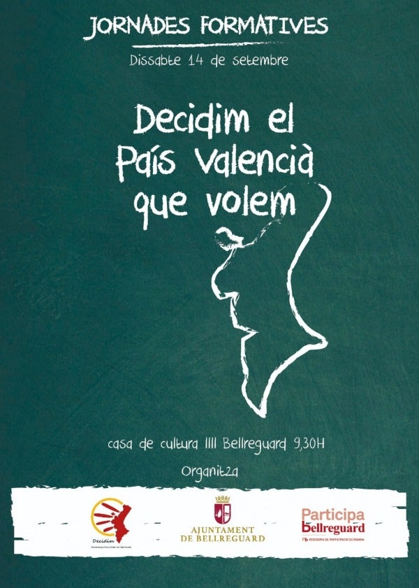 Decidim, en col·laboració amb Participa Bellreguard i l’Ajuntament de Bellreguard organitza unes jornades per debatre el País Valencià que volem
