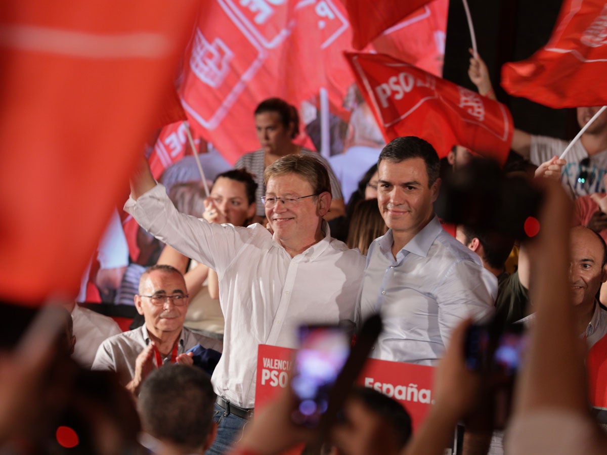 L'acte està previst a partir de les 19.00 hores al pavelló Azul d'Elda. Imatge d'arxiu de Puig i Sánchez a València. / ENRIQUE PALOMARES, EUROPA PRESS