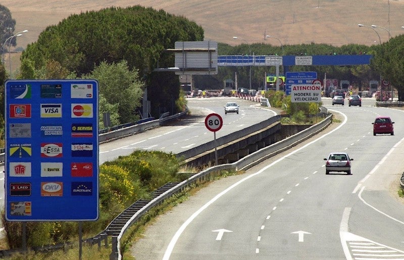 Peatge d'una de les autopistes gestionades per Aumar. / EFE