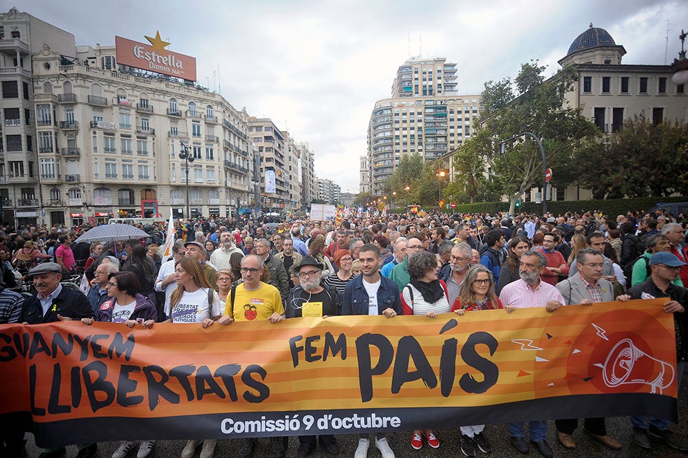 Totes les manifestacions començaran entre les 18.00 hores i les 18.30 hores. / DANIE GARCÍA-SALA