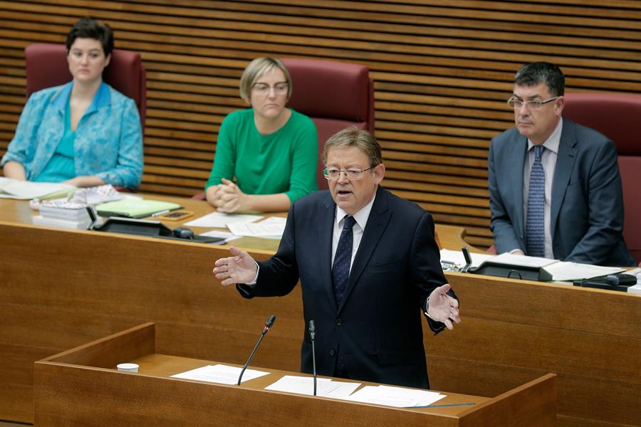 El president de la Generalitat, Ximo Puig, ha anunciat que el Consell posarà en marxa tres mesures per a reactivar l'economia valenciana. / EFE