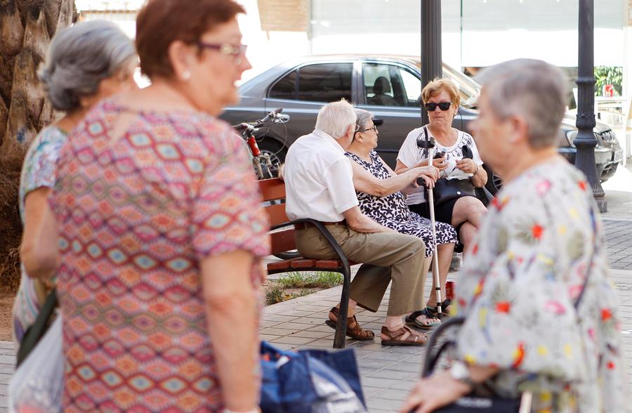 A data d'1 de gener del 2019 al País Valencià hi havia 970.752 persones majors de 65 anys. / ANA ESCOBAR / EFE