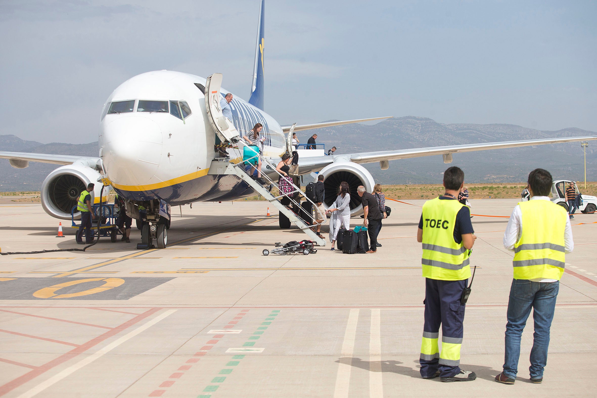 L'aeroport de Castelló aconsegueix 10.000 moviments d'aeronaus des de l'obertura al trànsit. / GVA