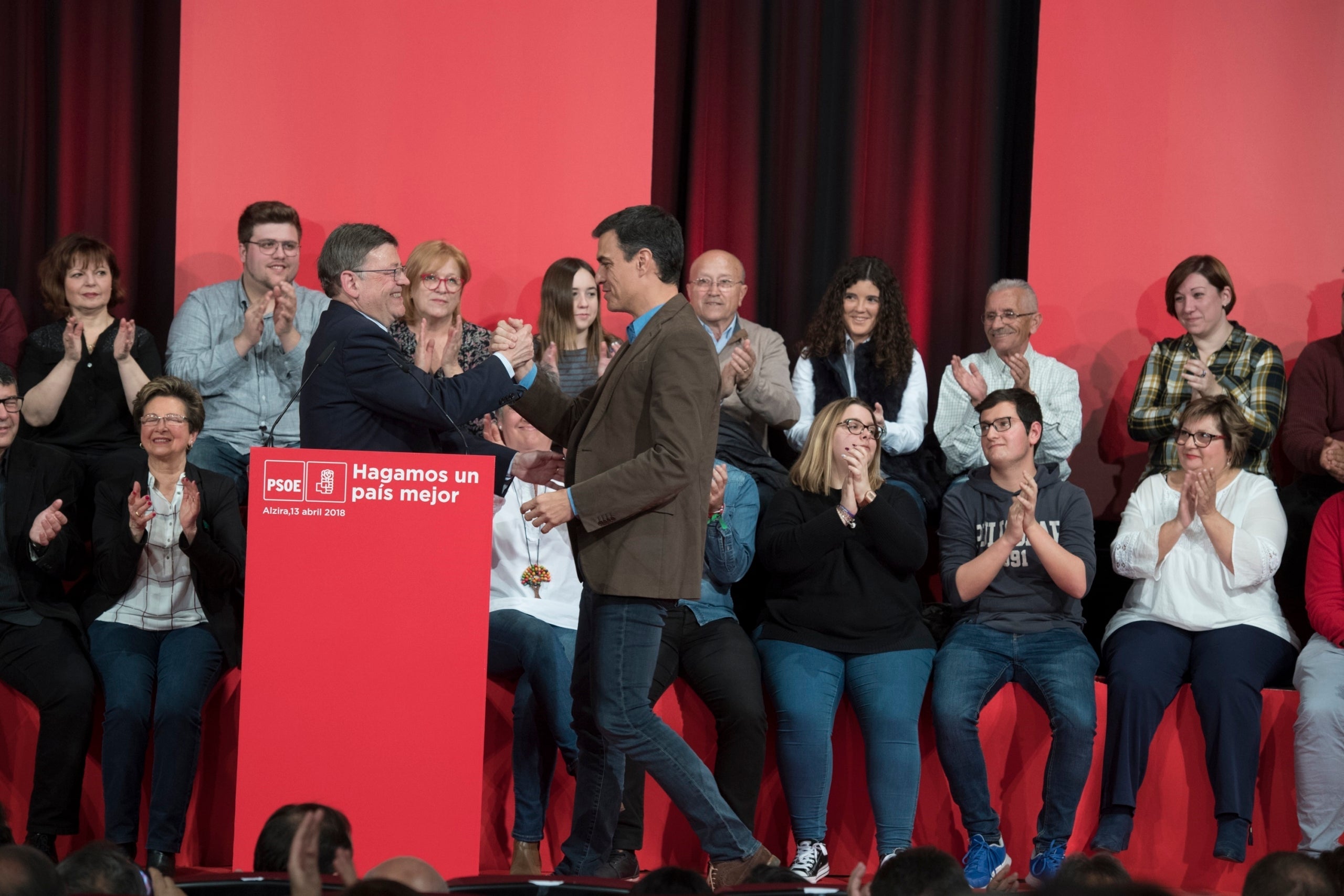 El PSOE ha anunciat aquest dimecres l'agenda de Pedro Sánchez per a la campanya electoral. / EUROPA PRESS