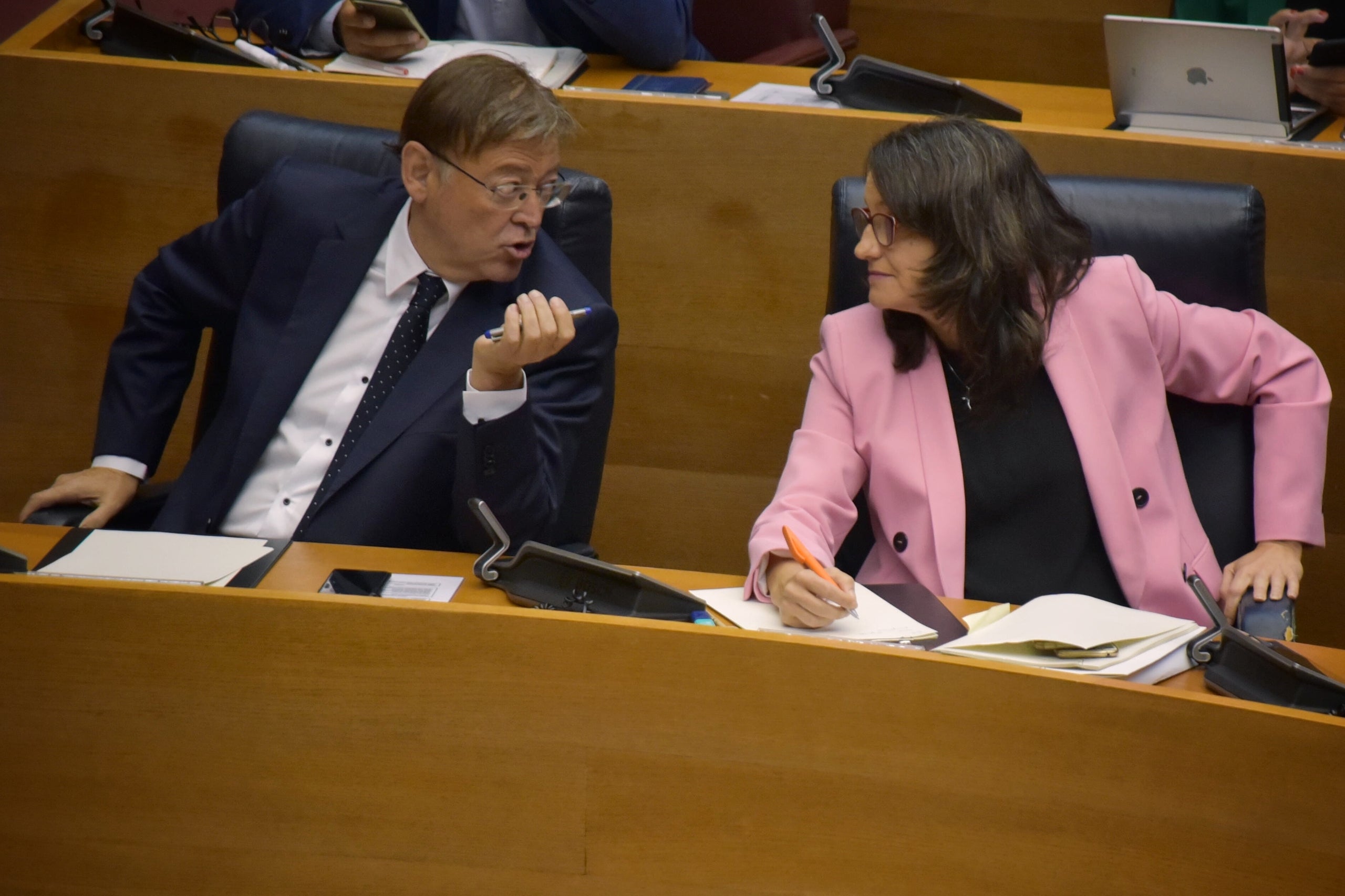 El Botànic segueix amb la negociació i 'ultimant els encaixos' per a 'traure els pressuposts dins del termini i en la forma escaient'. / EUROPA PRESS