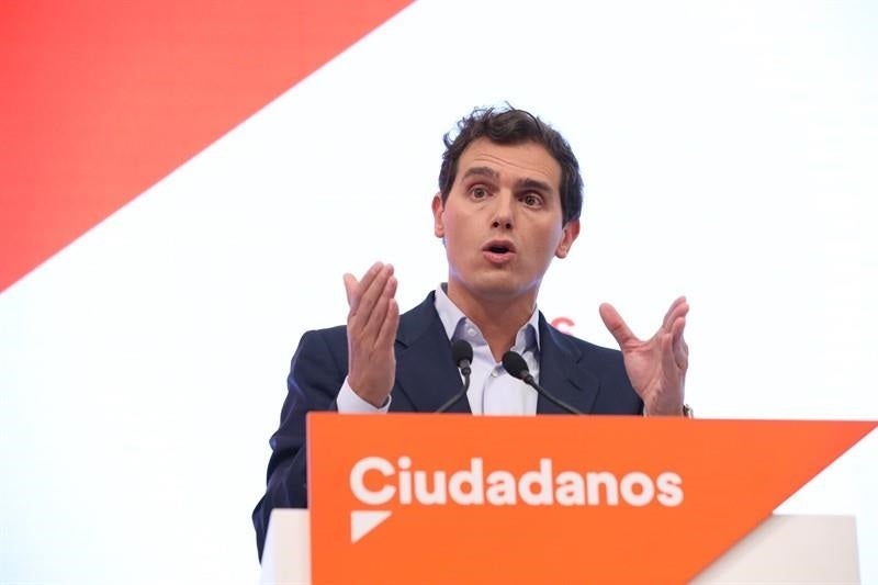 El líder de Ciutadans assegura que tractarà de formar govern amb Casado. / EUROPA PRESS