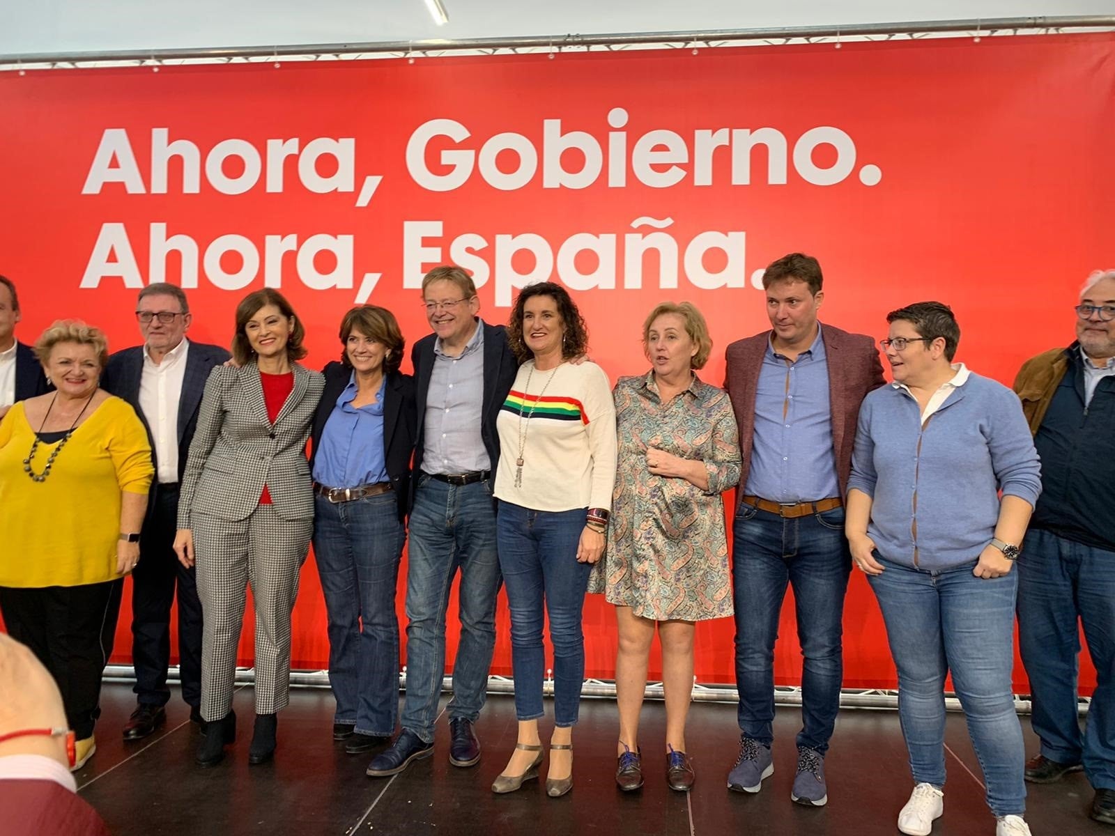 El PSPV ha celebrat un acte a Torrent junt amb la ministra de Justícia, Dolores Delgado. / EP