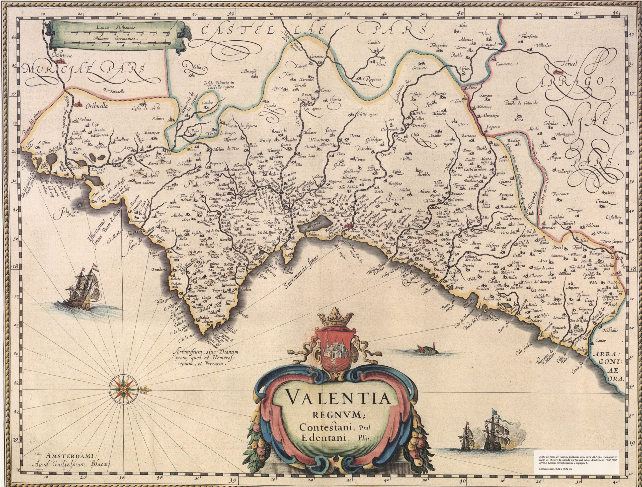 Per què Regne de València? Jaume I, quan conquerí la ciutat de la desembocadura del Túria, s'atorgà el títol que ell li suposava al 'sayyid' almohade Abū Zayd ‘Abd ar-Rahmān. Nasqué, doncs, el Regne de València, amb uns límits precisos, com veiem al mapa de la imatge, de 1640, quan encara no havien estat violats pel trinxament de les divisions provincials espanyoles decimonòniques. 