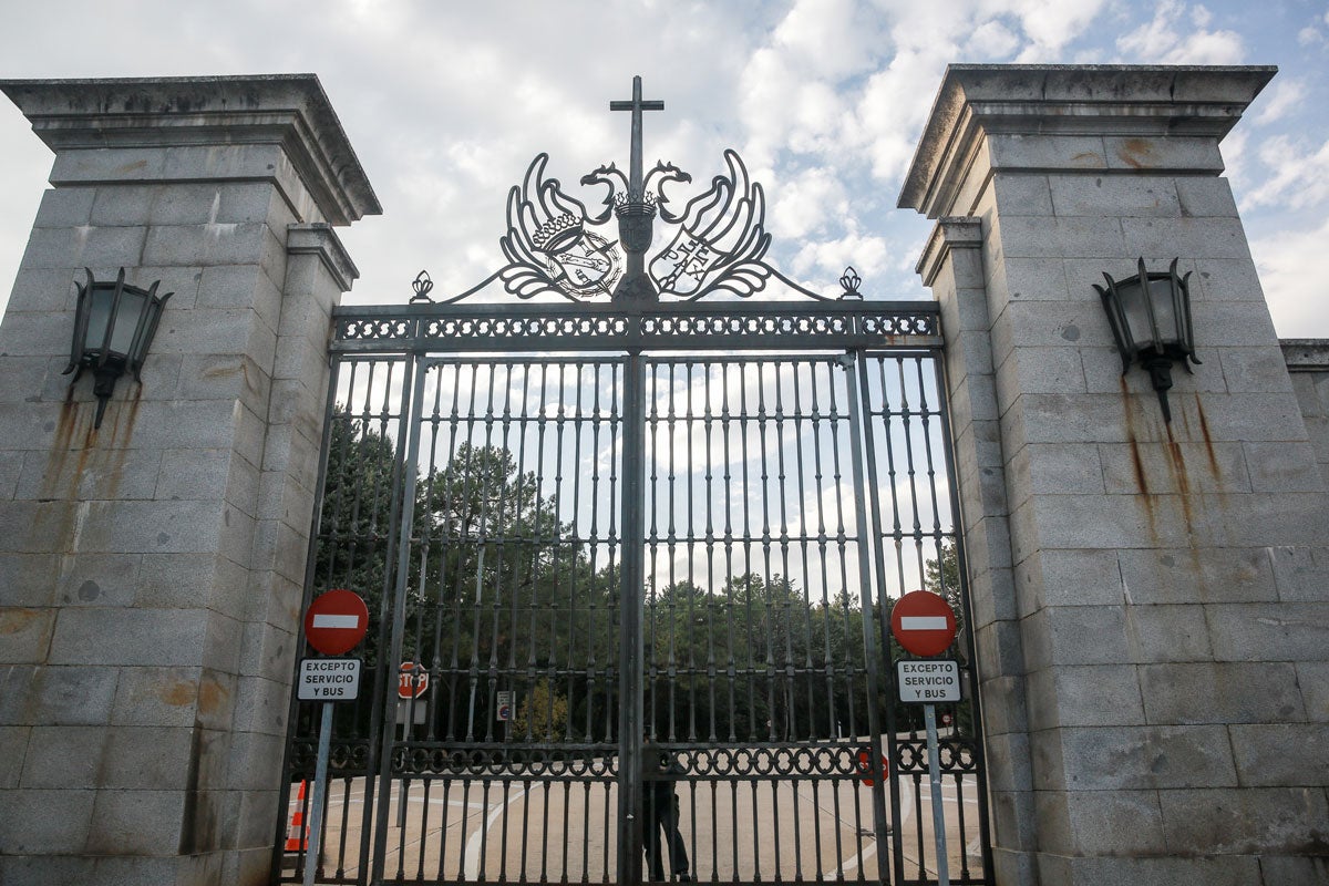 El monument està tancat des d'aquest divendres fins que es produïsca l'exhumació de Franco. / RICARDO RUBIO, EUROPA PRESS