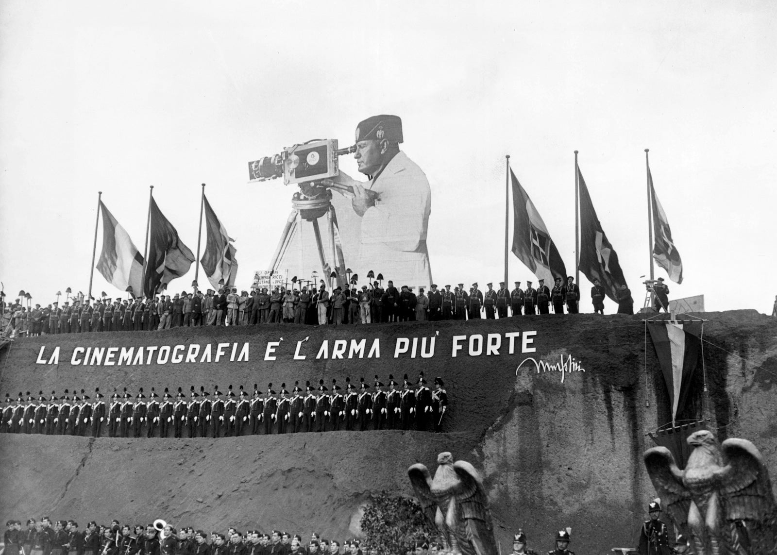 Per primera vegada s'exhibeixen els documentals produïts des de la Itàlia feixista que s'han pogut localitzar gràcies a un rastreig minuciós als arxius europeus. / IVC