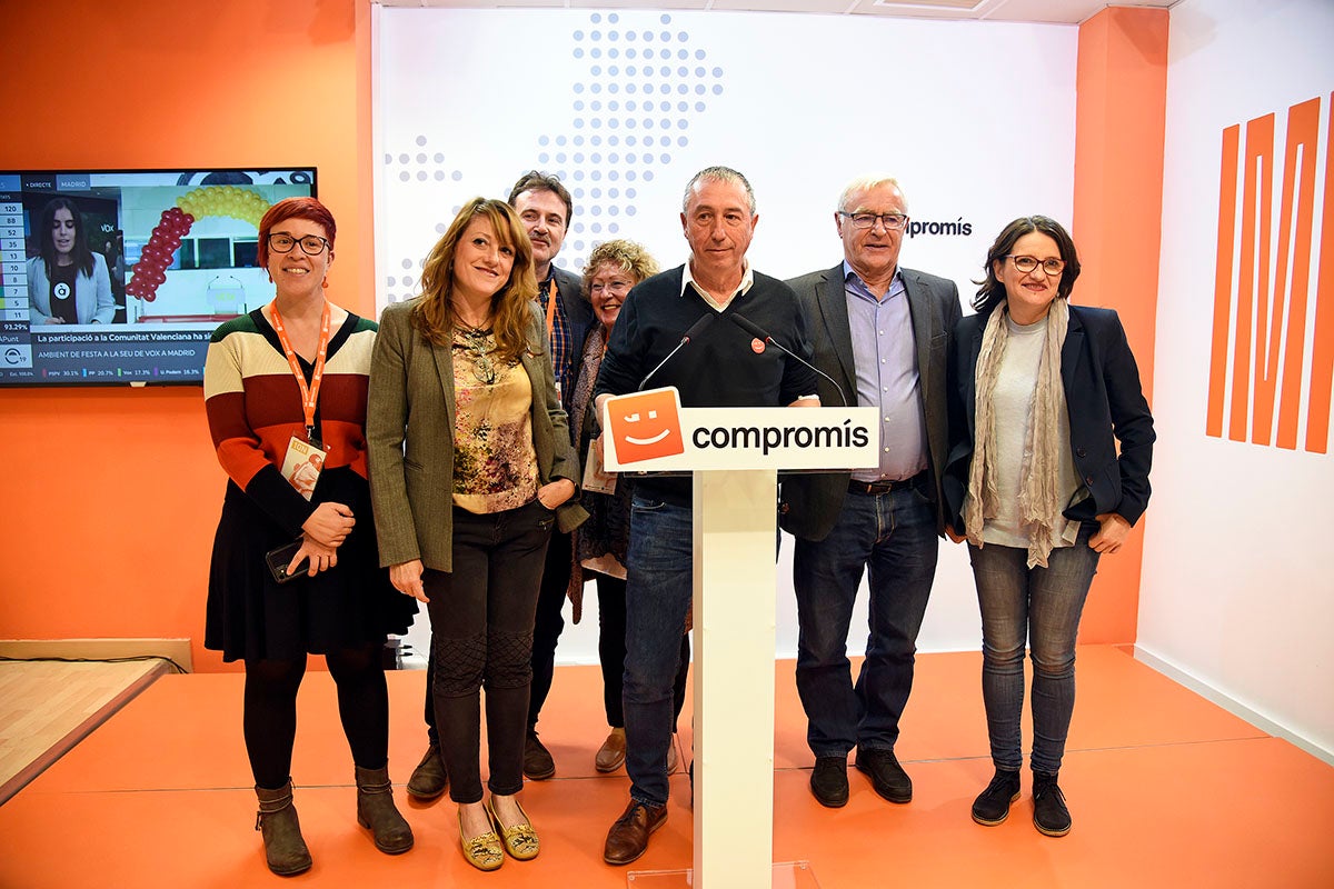 El candidat valencianista no tanca la porta a un acord de govern amb els socialistes. / DANIEL GARCÍA-SALA