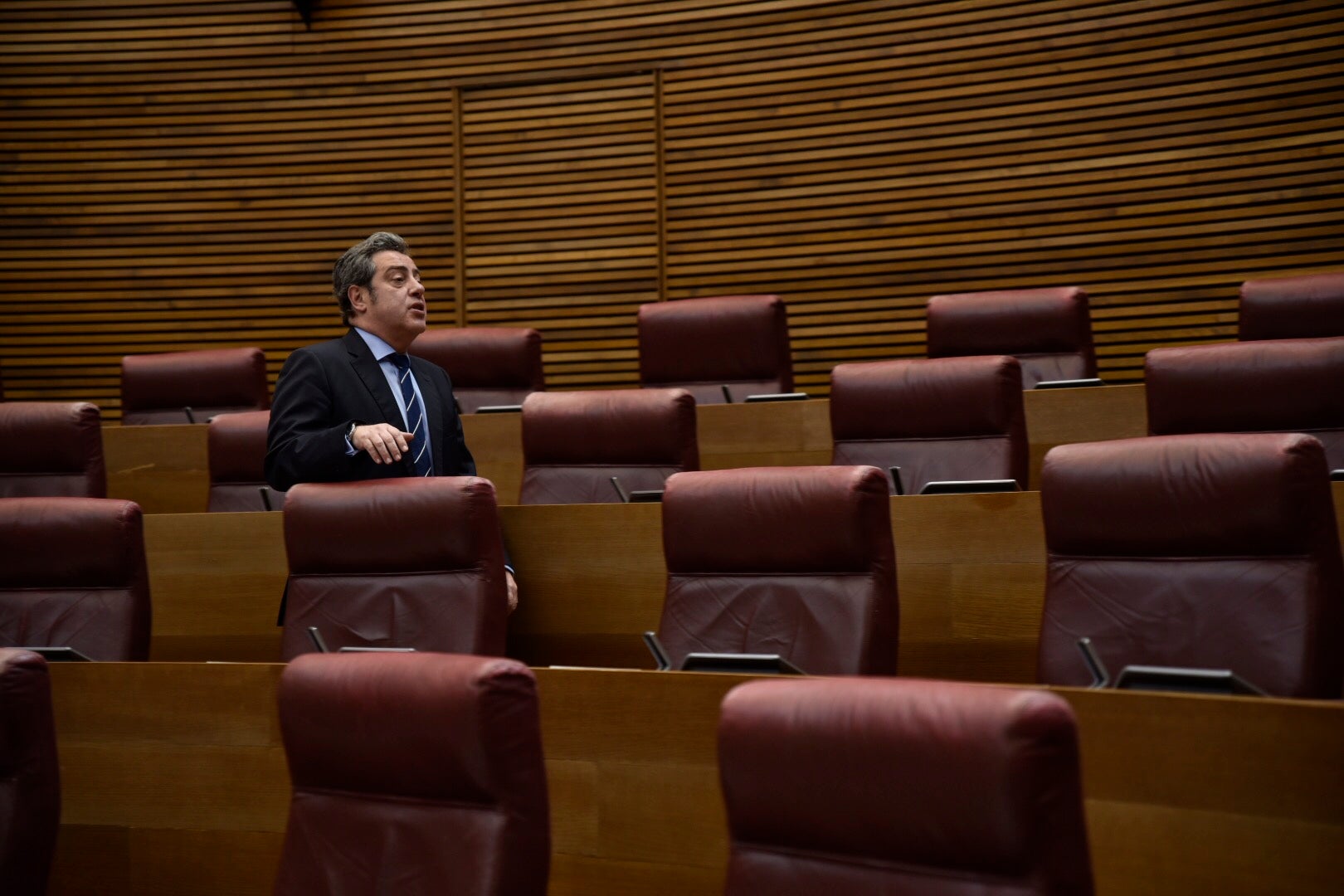 Vox ha retirat la moció a dos dies del ple. / JORGE GIL, EP.