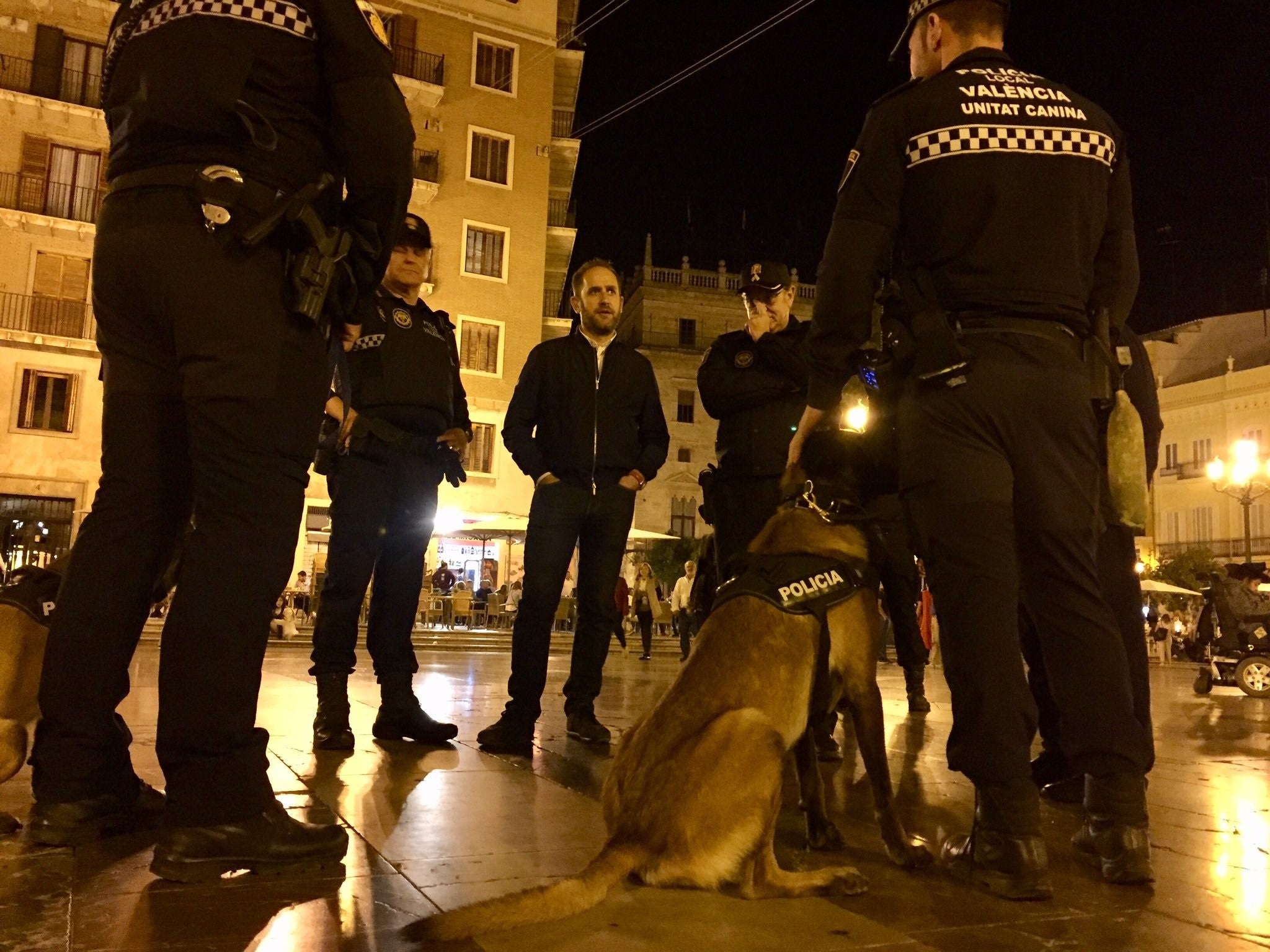 Fonts de la Policia Local han indicat que el dispositiu especial 'va respondre perfectament'. / AJUNTAMENT DE VALÈNCIA