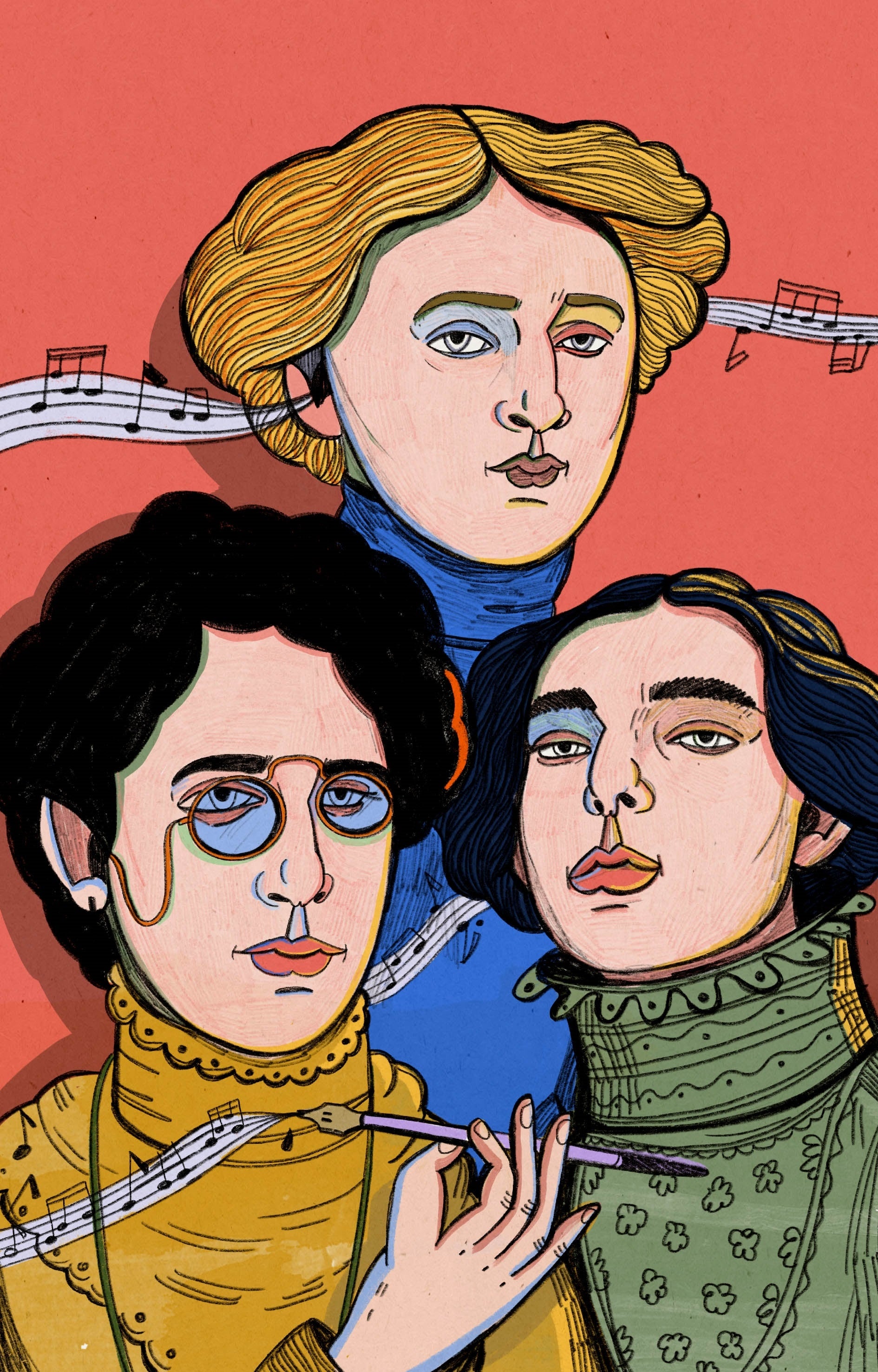 L'exposició, que s'inaugura demà dilluns, exhibeix al Palau de la Generalitat les il·lustracions realitzades per Carla Fuentes. / GVA