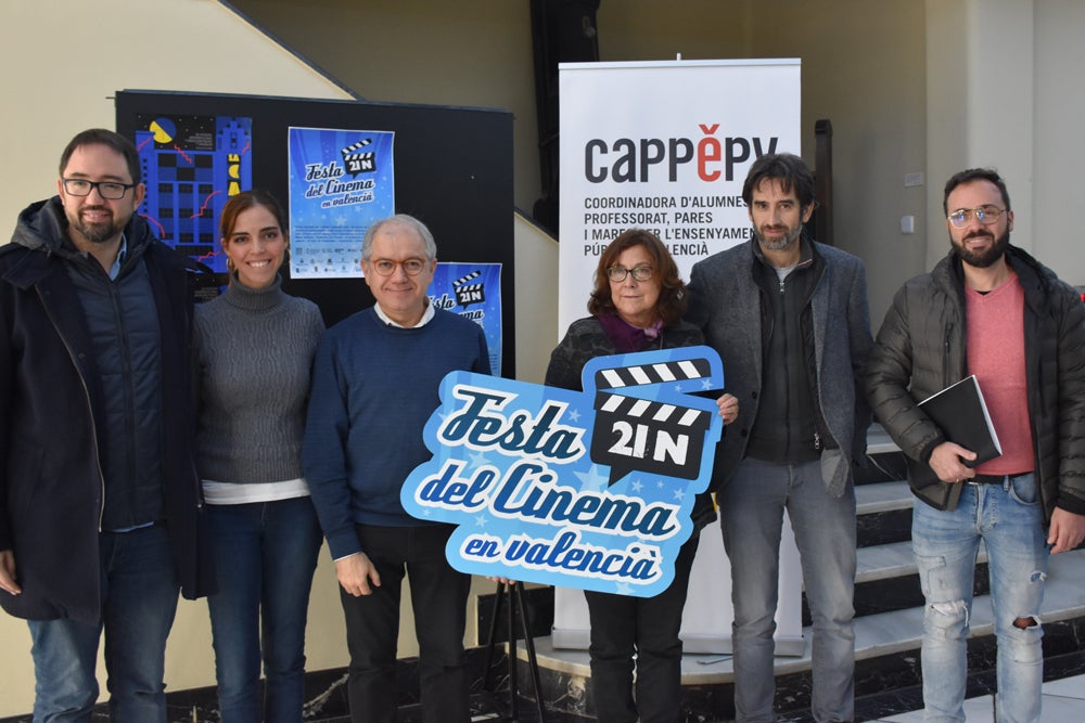 Segons explica l'entitat, la Festa del Cinema en Valencià posa l'accent en el fet que 'no és una qüestió de demanda, sinó d'oferta'. / ESCOLA VALENCIANA