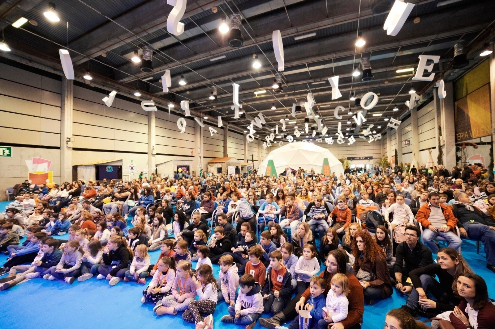 La passada edició de l'Expojove en un aimatge d'arxiu / EP