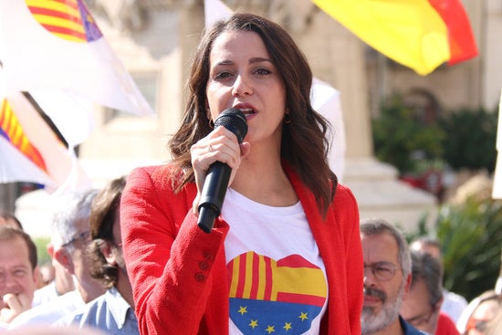 Inés Arrimadas, en una fotografia d'aquest novembre. / GUIFRÉ JORDAN, ACN