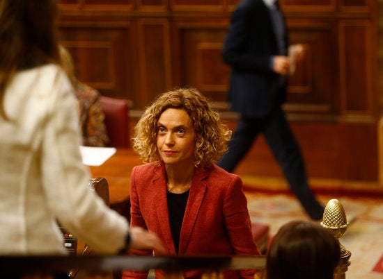 Fonts del Congrés expliquen que en el cas de gener, en què tot el mes és inhàbil, aquesta decisió de declarar hàbils alguns dies no hauria de passar per la Mesa i podria ser adoptada directament per la presidenta del Congrés, Meritxell Batet, en el moment en què ho considere oportú. / JAVIER BARBANCHO