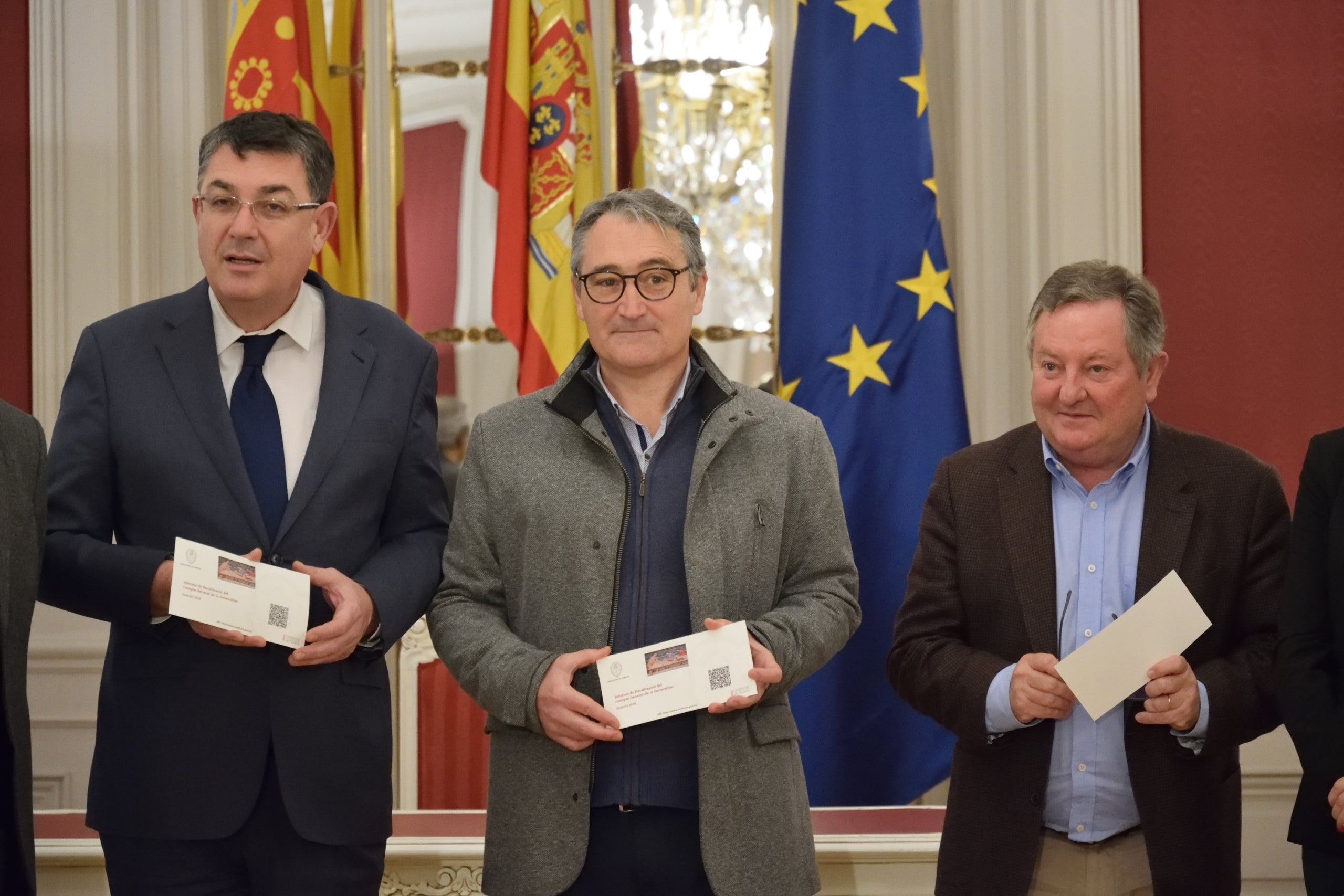 La Sindicatura rebutja la inclusió dels 1.325 milions d'euros reivindicatius vinculats al canvi de model de finançament autonòmic per ser uns ingressos ficticis. / DLV