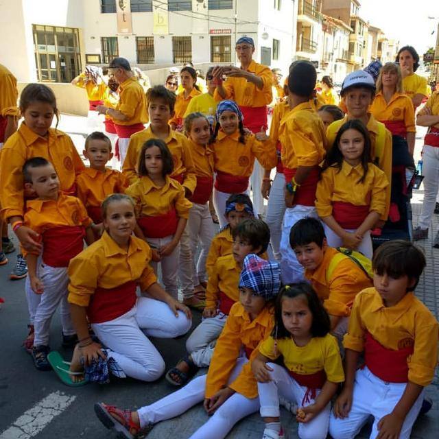 Xicalla de la Conlloga Muixeranga de Castelló a l’Aplec dels Ports a Vilafranca (2018)