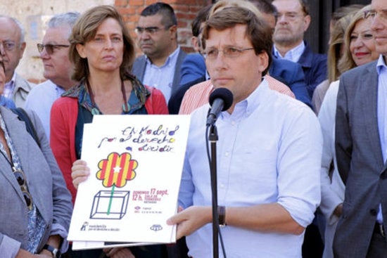 L'alcalde de Madrid ha matisat que amb això no vol dir que compartisquen 'els mitjans' perquè no creu que els republicans estiguen disposats 'a utilitzar les armes'. Imatge d'arxiu. / PP MADRID 