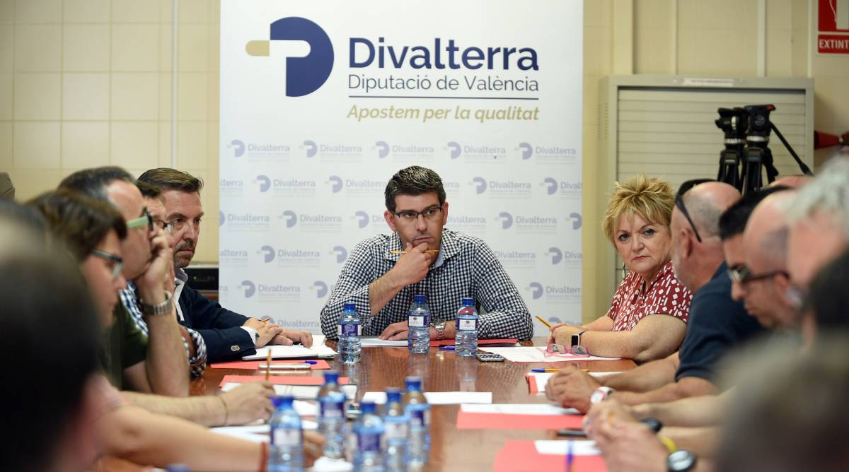 Jorge Rodríguez, qui va ser màxim responsable de la Diputació de València –i actual alcalde d'Ontinyent (la Vall d'Albaida) per La Vall ens Uneix– va ser detingut en el marc d'aquesta investigació per presumpta prevaricació administrativa i malversació de cabals públics. / Imatge d'arxiu.