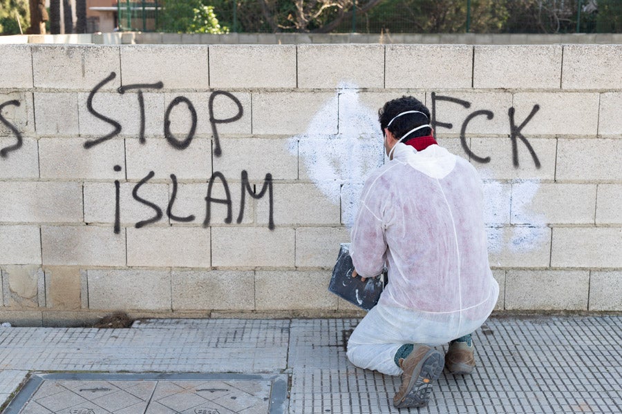 Carcaixent finalitza la campanya per tapar les expressions d'odi