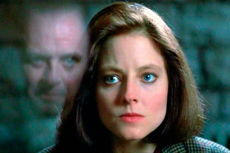 Jodie Foster com a Clarie, a la pel·lícula 'El Silenci dels Anyells'