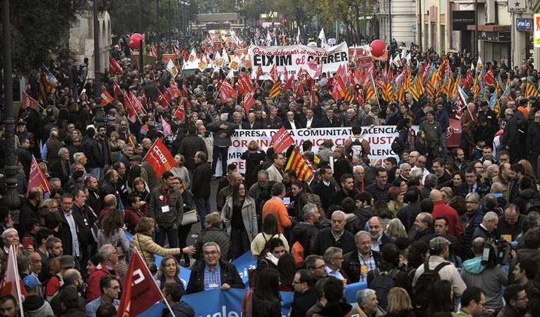 La reivindicació d'un finançament just és transversal a la societat valenciana