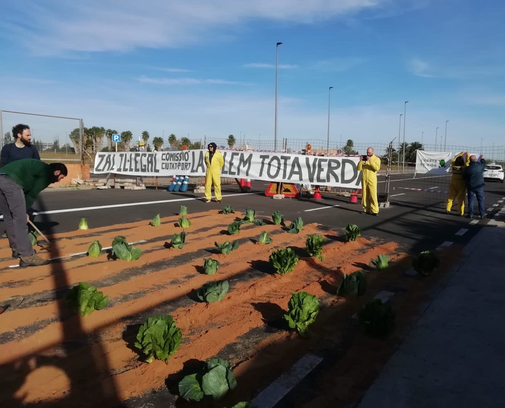 Acció contra la ZAL en una imatge d'arxiu