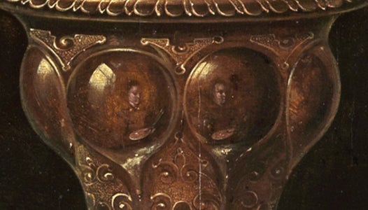 Clara Peeters, 'Taula' (detall de la copa), 1611
