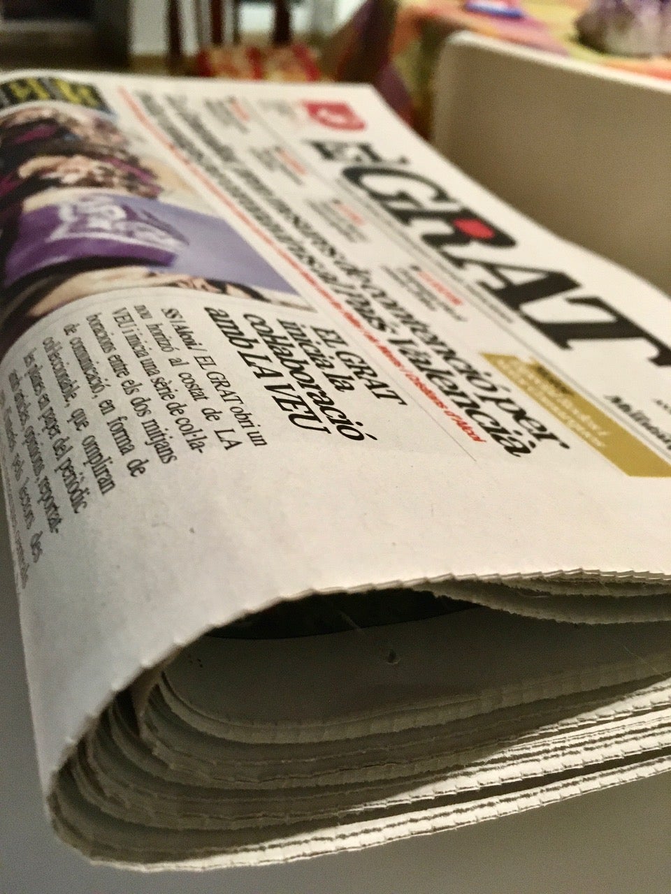 EL GRAT reprén l'edició en paper a l'octubre