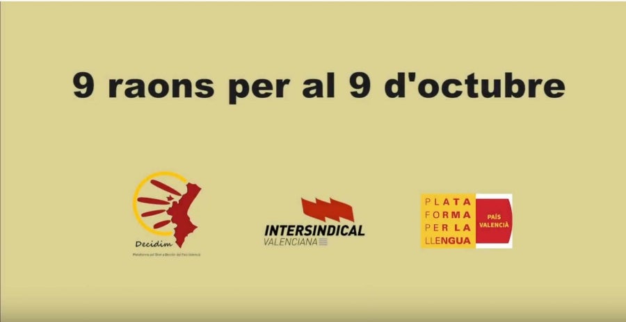 9 raons per al 9 d’Octubre