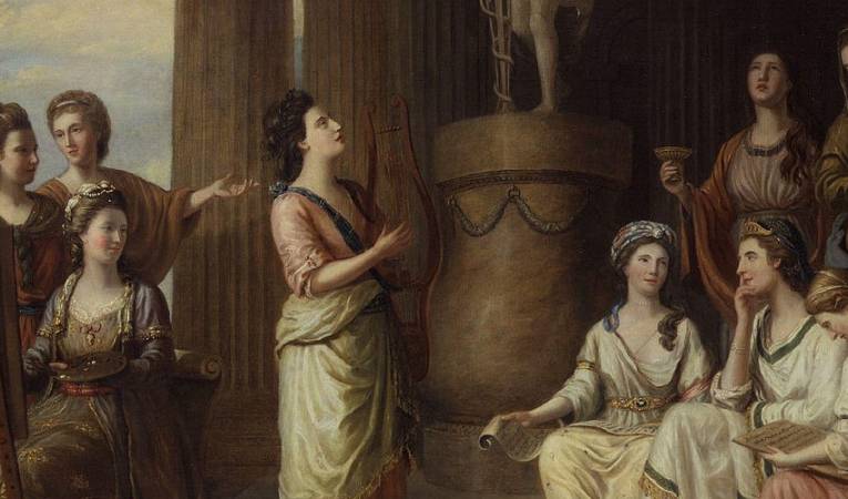 Les muses de les mitges blaves