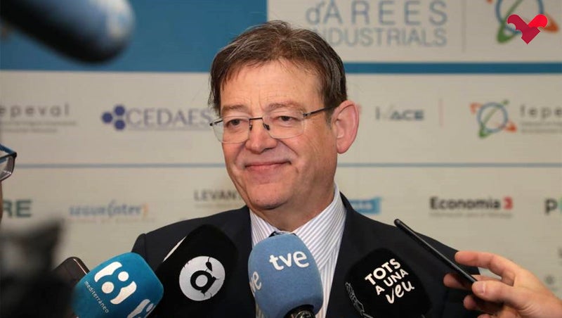 Ximo Puig entre el Madrid-Est i Catalunya