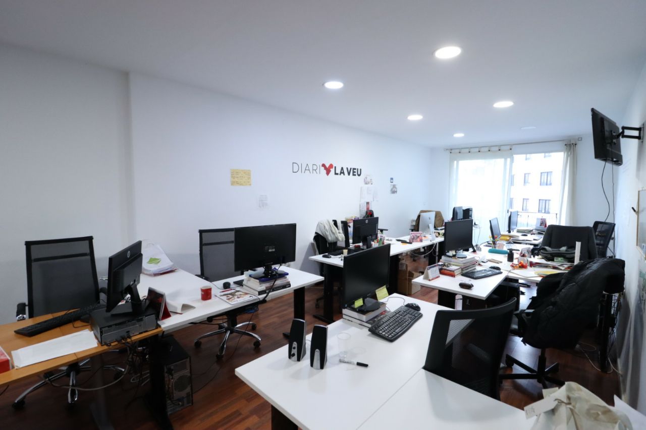 Redacció de Diari La Veu a València