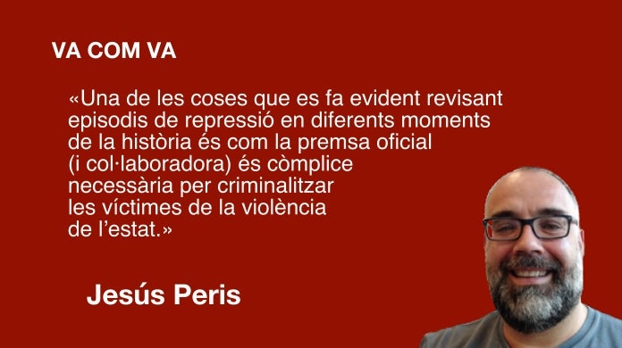 La violència policial i la criminalització de les protestes