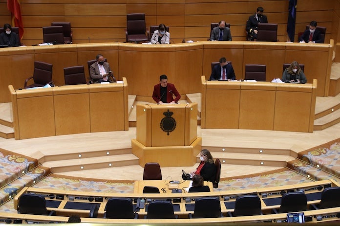 El senador de Compromís, Carles Mulet