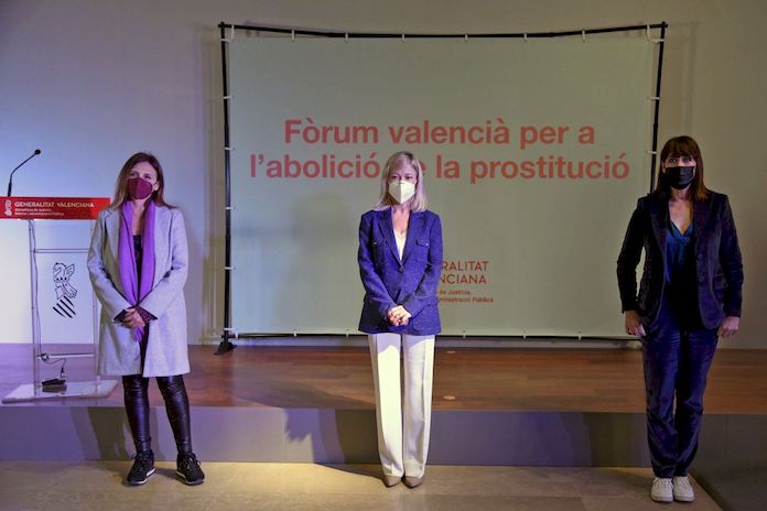 Gabriela Bravo presenta el Fòrum valencià per l'abolició de la prostitució