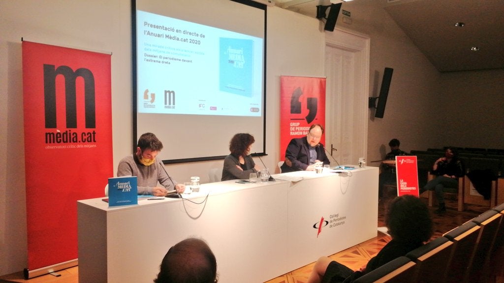 L’Anuari Mèdia.cat 2020 posa el focus en l’extrema dreta i en la retallada de drets durant la pandèmia