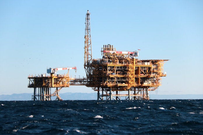 Plataforma marina del Projecte Castor | Jordi Marsal | ACN