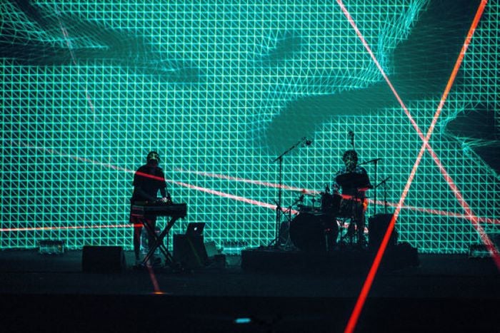 Els barcelonins Za!, durant l'actuació al Sónar el 18 de juliol del 2019