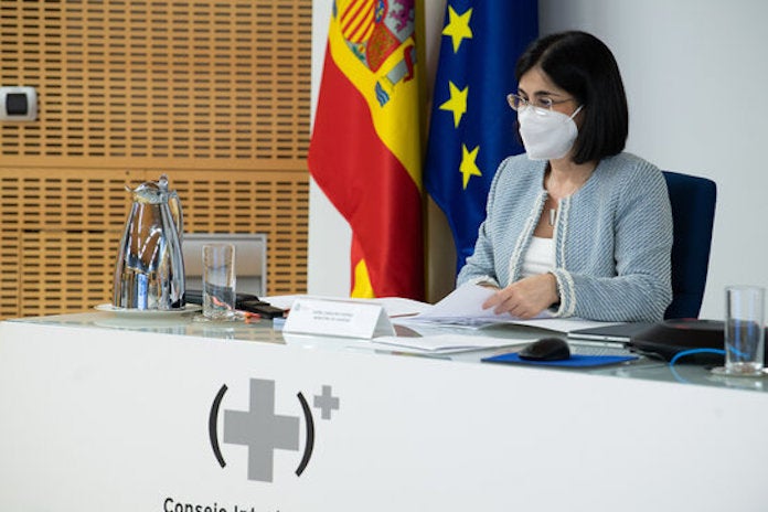 La ministra de Sanitat, Carolina Darias