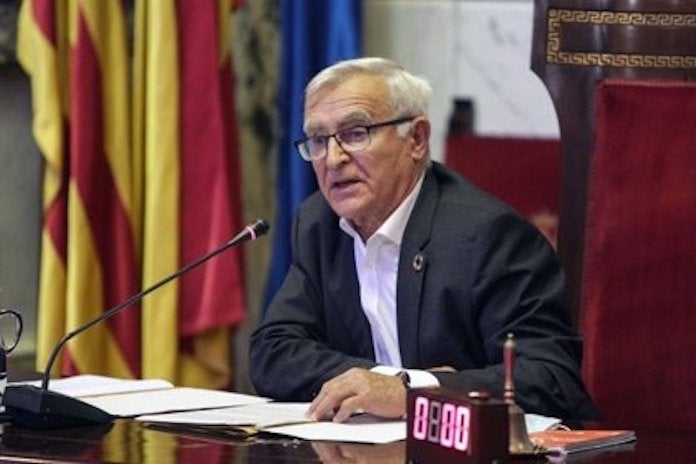 L'alcalde de València, Joan Ribó