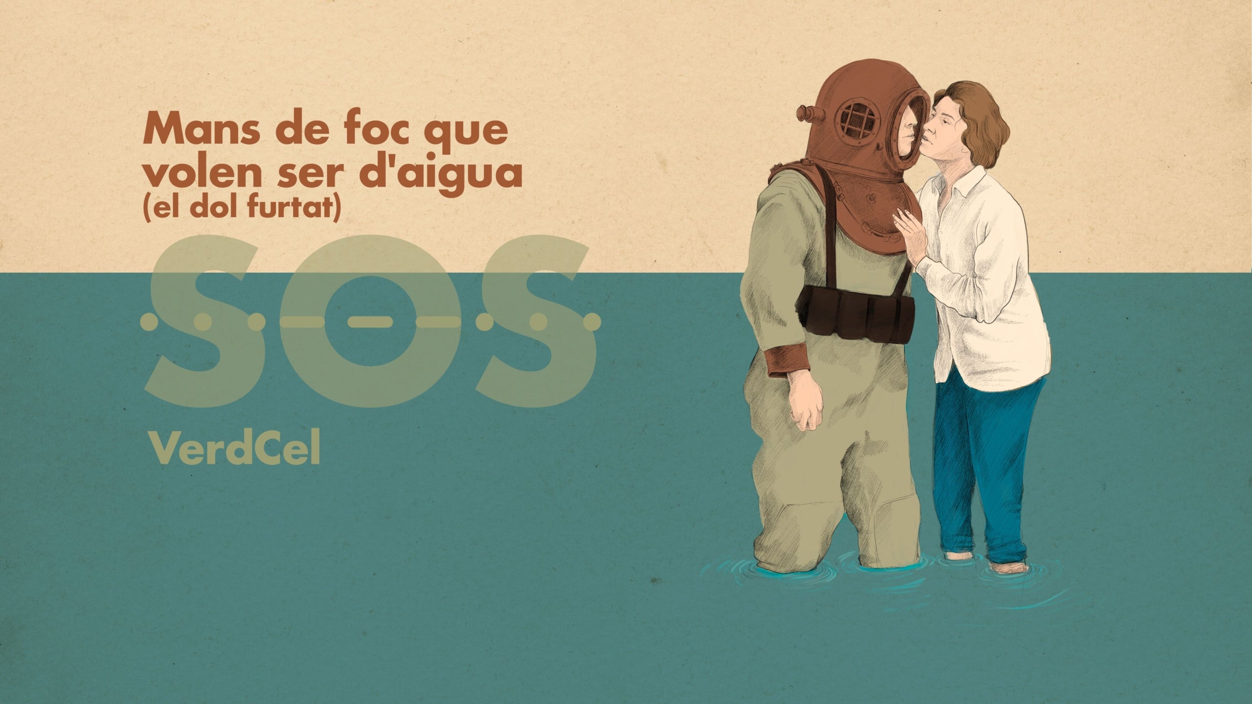 Estrenem en exclusiva el nou videoclip de Verdcel: «Mans de foc que volen ser d'aigua (el dol furtat)»