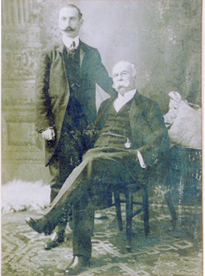 Josep Rodrigo Botet i el seu fill Alberto